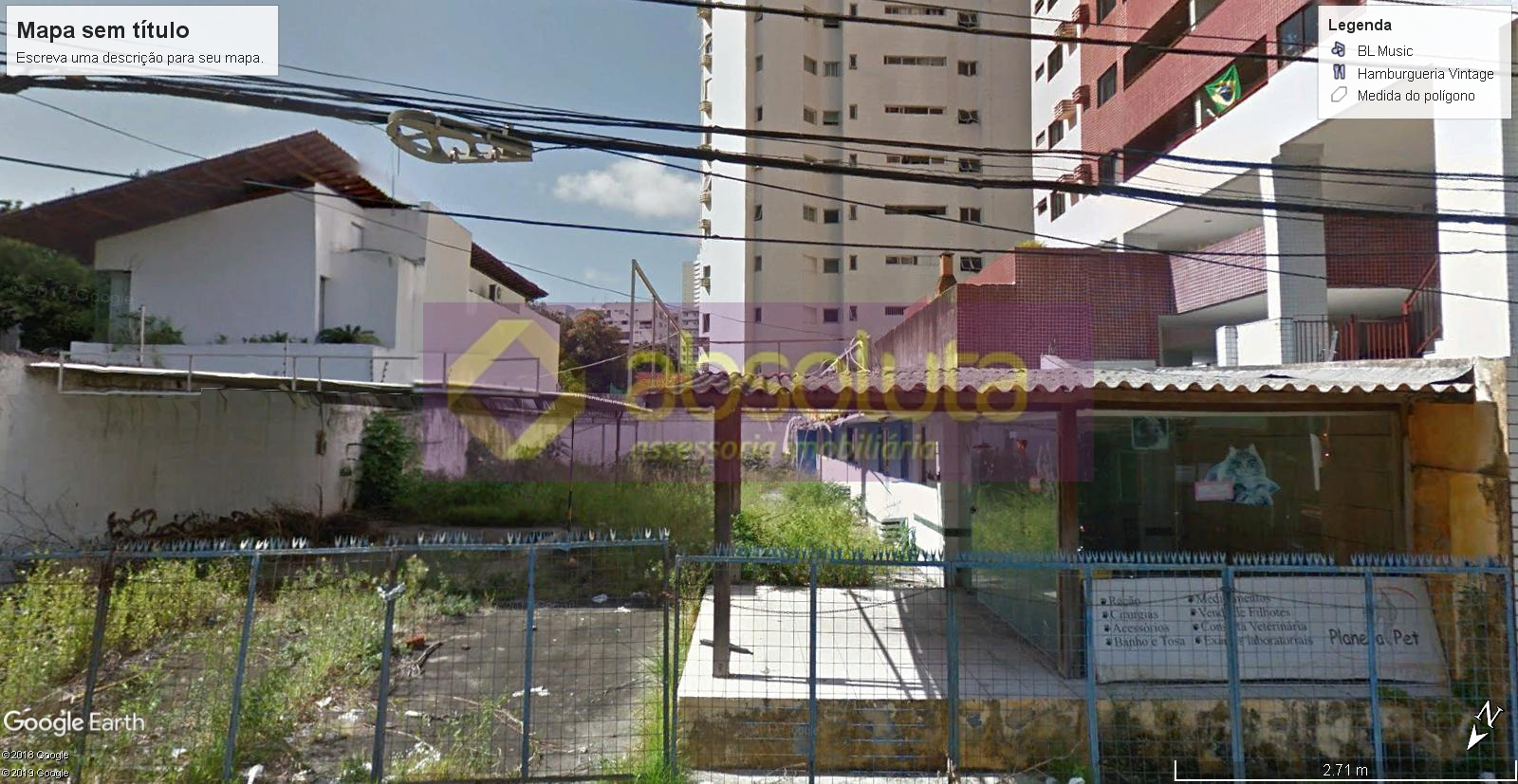 Terreno para locação nos Aflitos